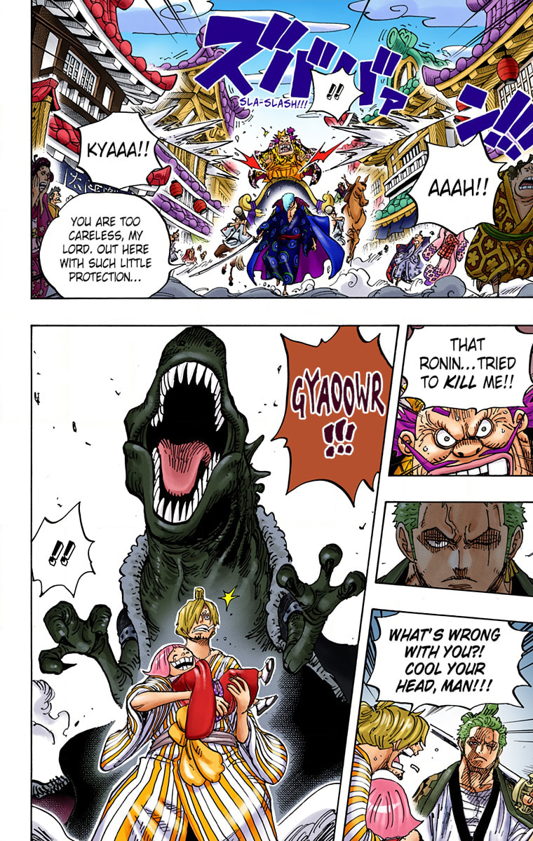 Read One Piece (Colored) chapter 944 image 5 on Lezhin