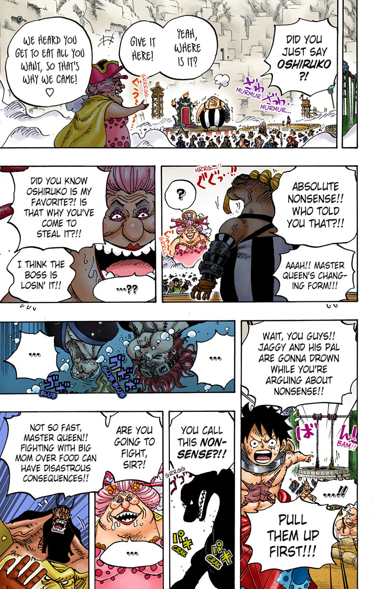 Read One Piece (Colored) chapter 945 image 14 on Lezhin