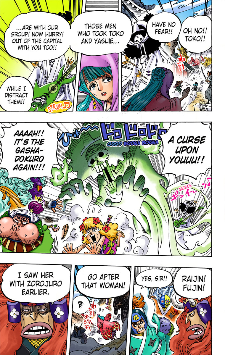 Read One Piece (Colored) chapter 945 image 5 on Lezhin