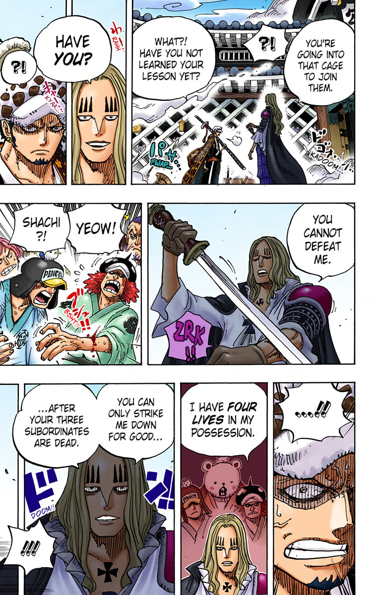 Read One Piece (Colored) chapter 945 image 7 on Lezhin