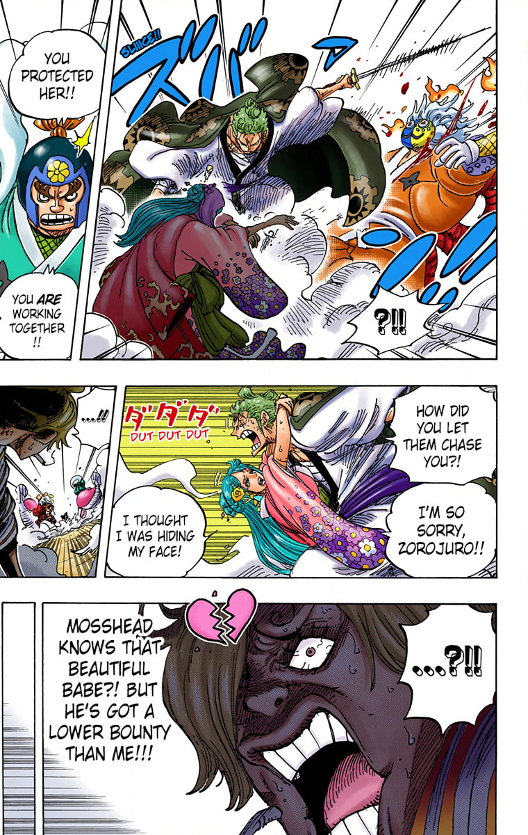 Read One Piece (Colored) chapter 945 image 9 on Lezhin