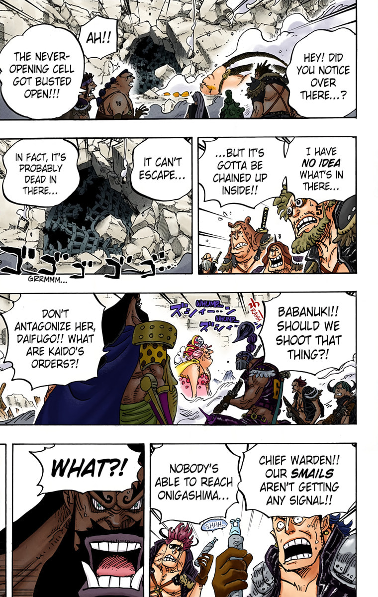 Read One Piece (Colored) chapter 946 image 4 on Lezhin