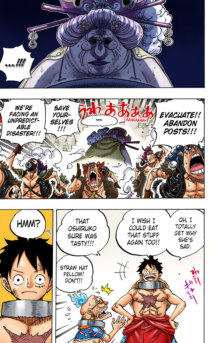 Read One Piece (Colored) chapter 946 image 8 on Lezhin