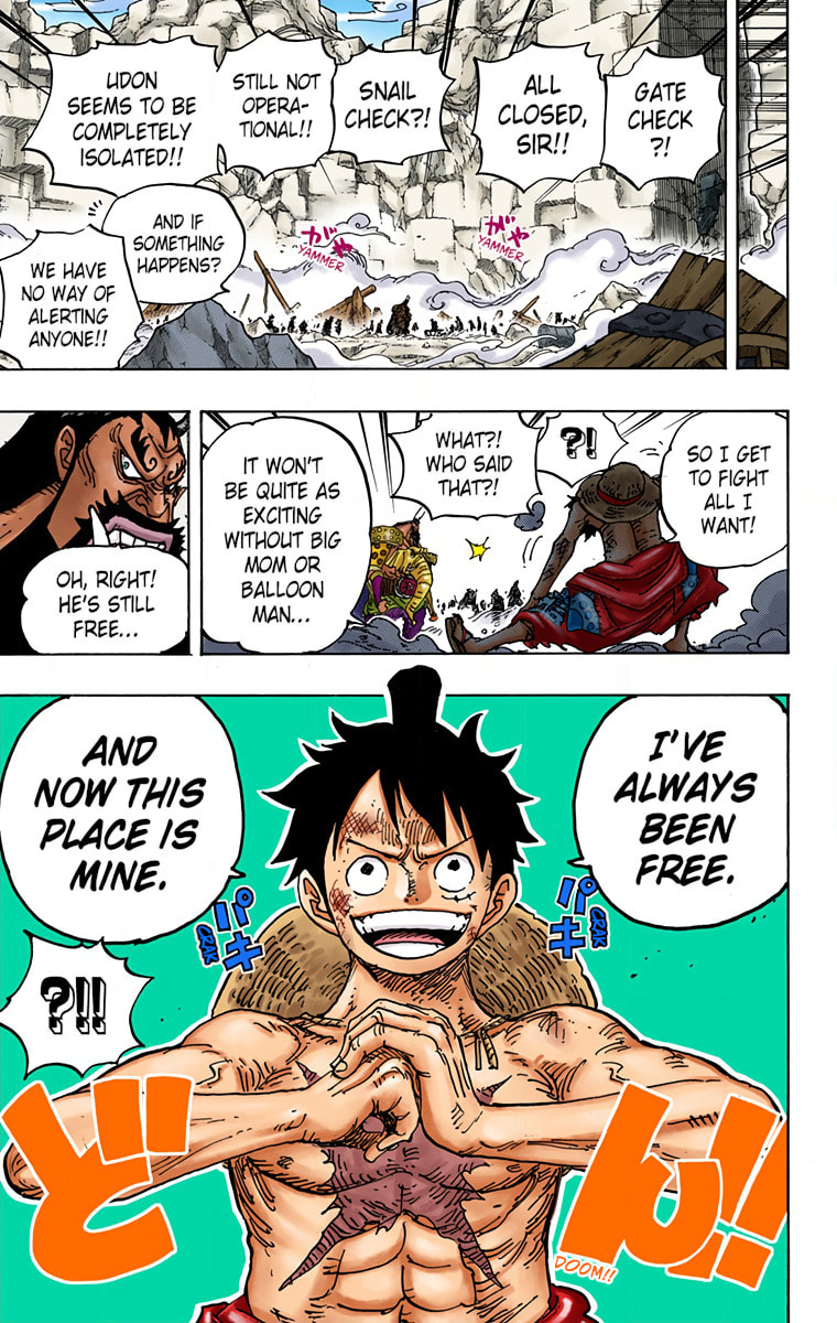 Read One Piece (Colored) chapter 947 image 15 on Lezhin