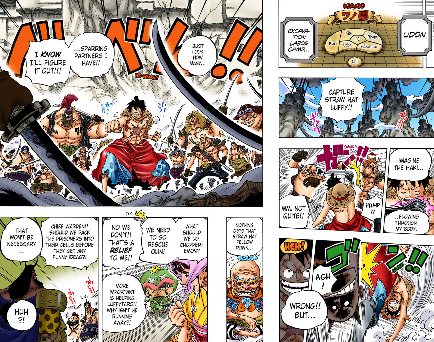 Read One Piece (Colored) chapter 948 image 1 on Lezhin