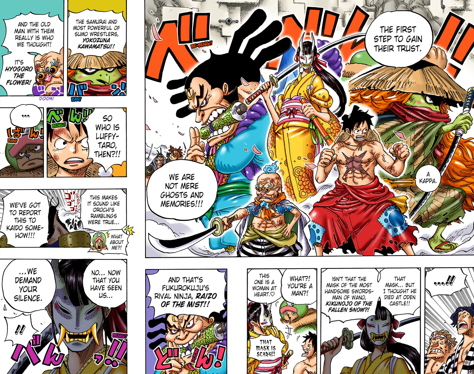 Read One Piece (Colored) chapter 948 image 13 on Lezhin