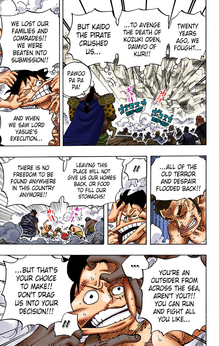 Read One Piece (Colored) chapter 948 image 3 on Lezhin