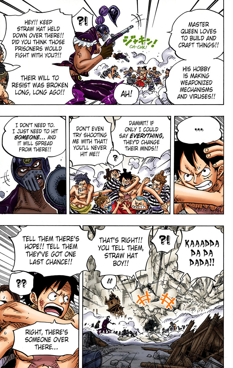 Read One Piece (Colored) chapter 948 image 5 on Lezhin