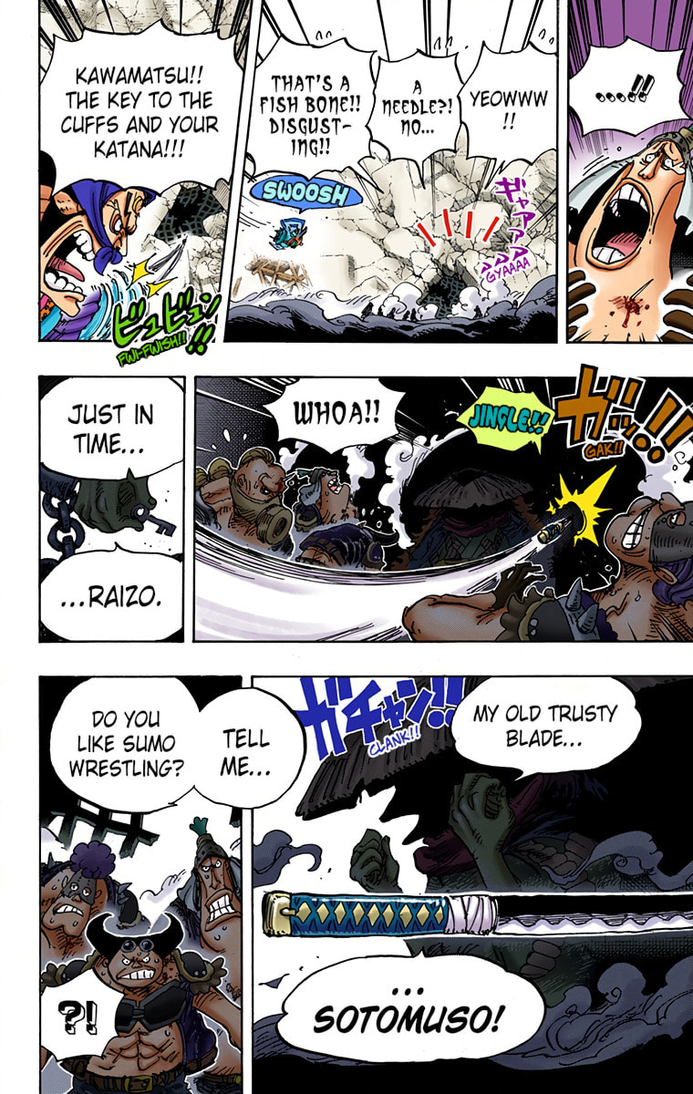 Read One Piece (Colored) chapter 948 image 8 on Lezhin
