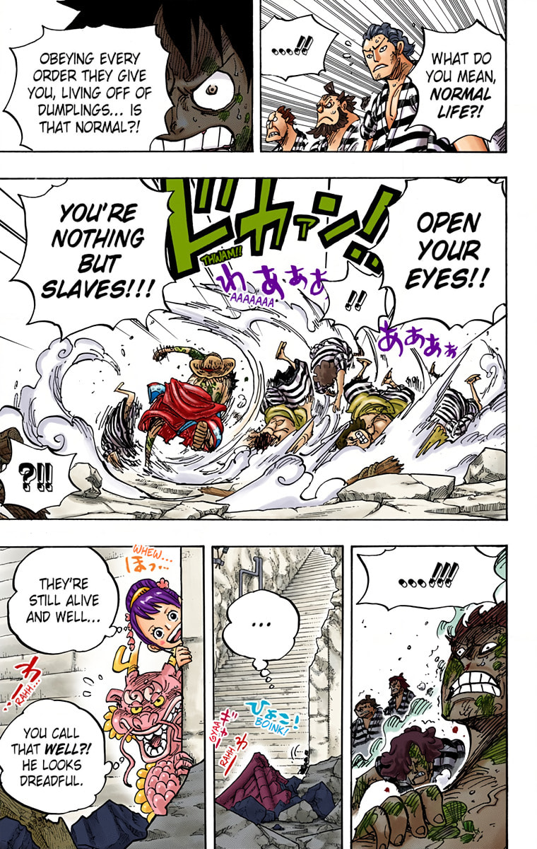 Read One Piece (Colored) chapter 949 image 11 on Lezhin