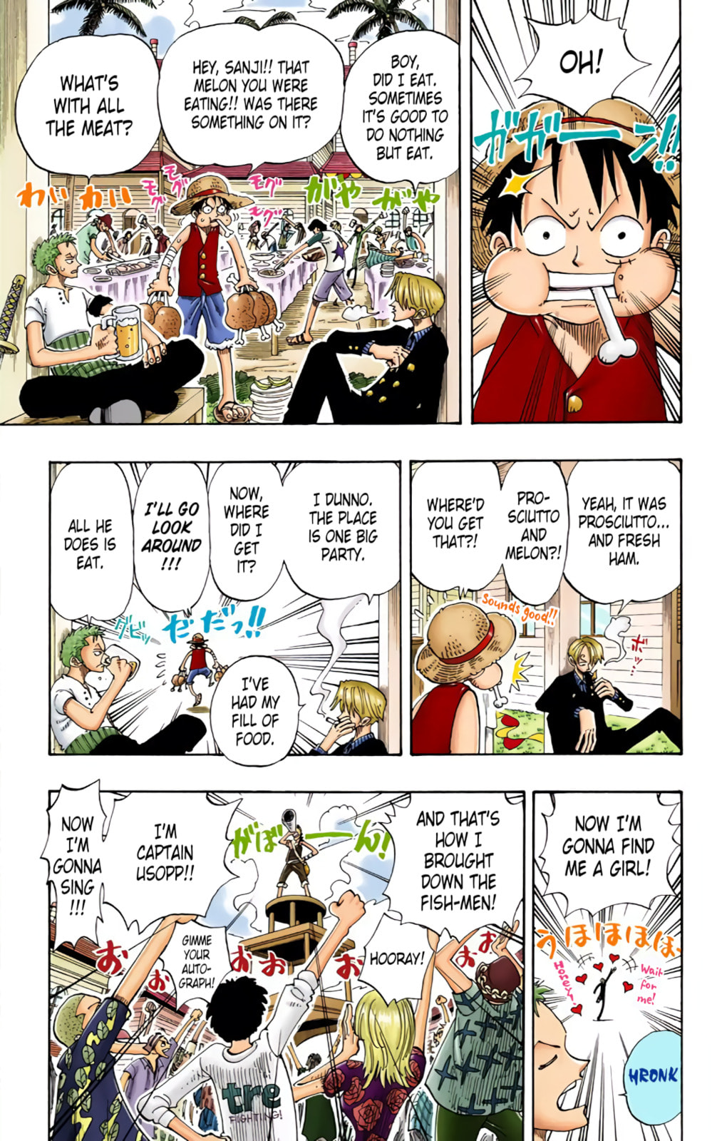 Read One Piece (Colored) chapter 95 image 2 on Lezhin