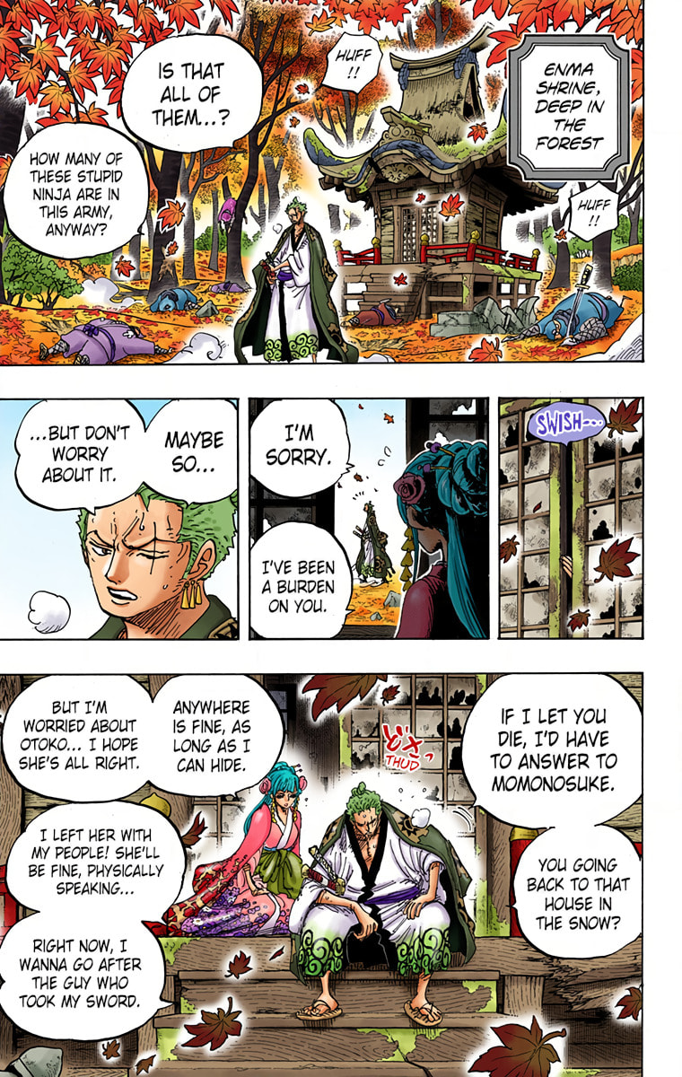 Read One Piece (Colored) chapter 950 image 12 on Lezhin