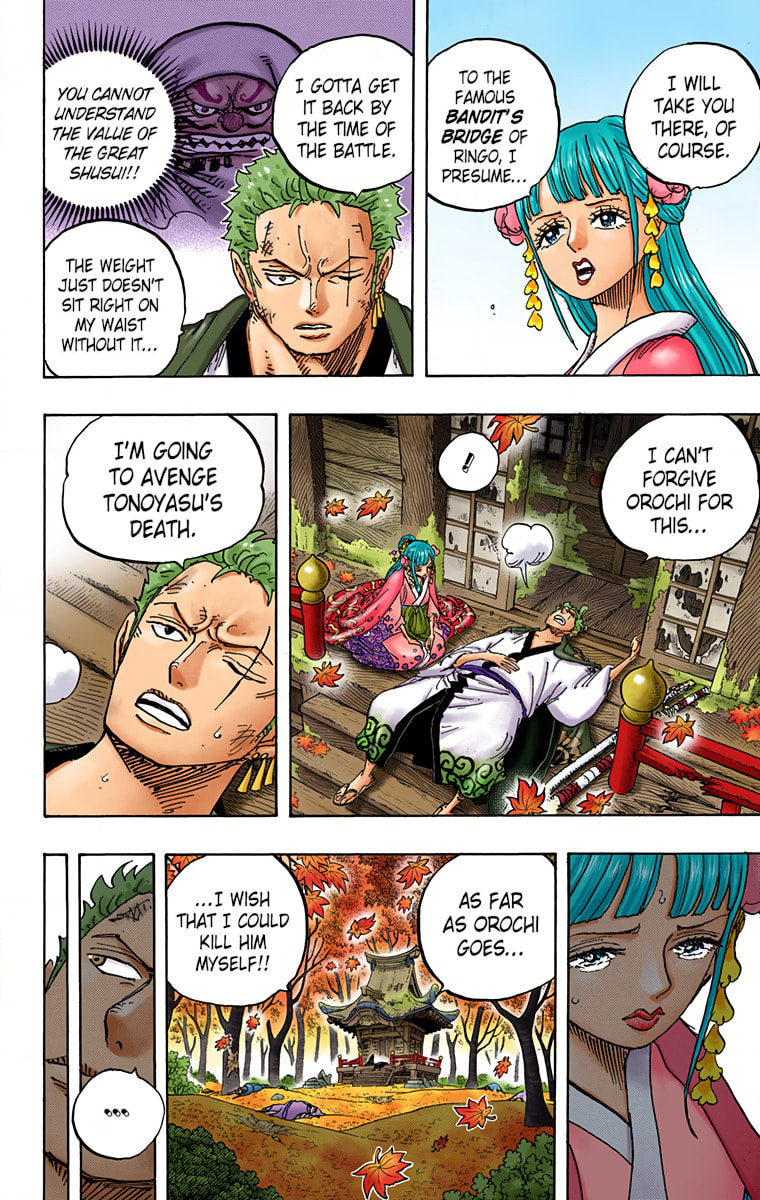 Read One Piece (Colored) chapter 950 image 13 on Lezhin