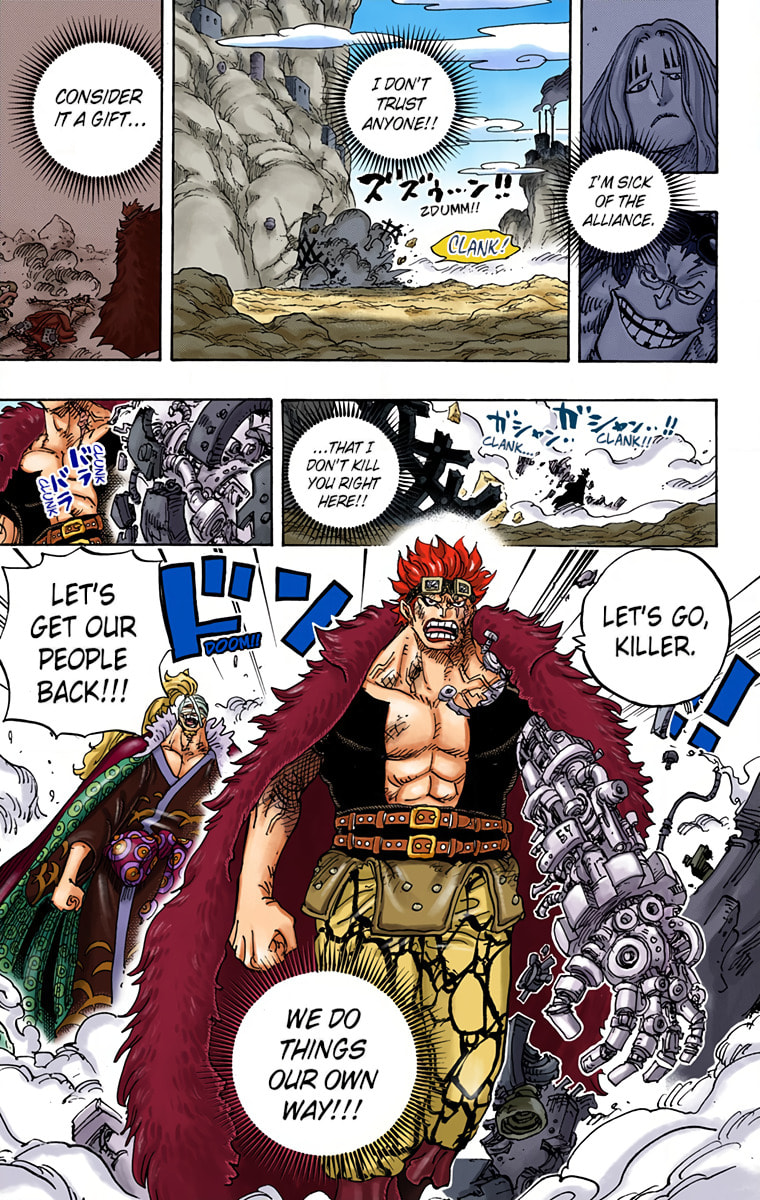 Read One Piece (Colored) chapter 950 image 2 on Lezhin