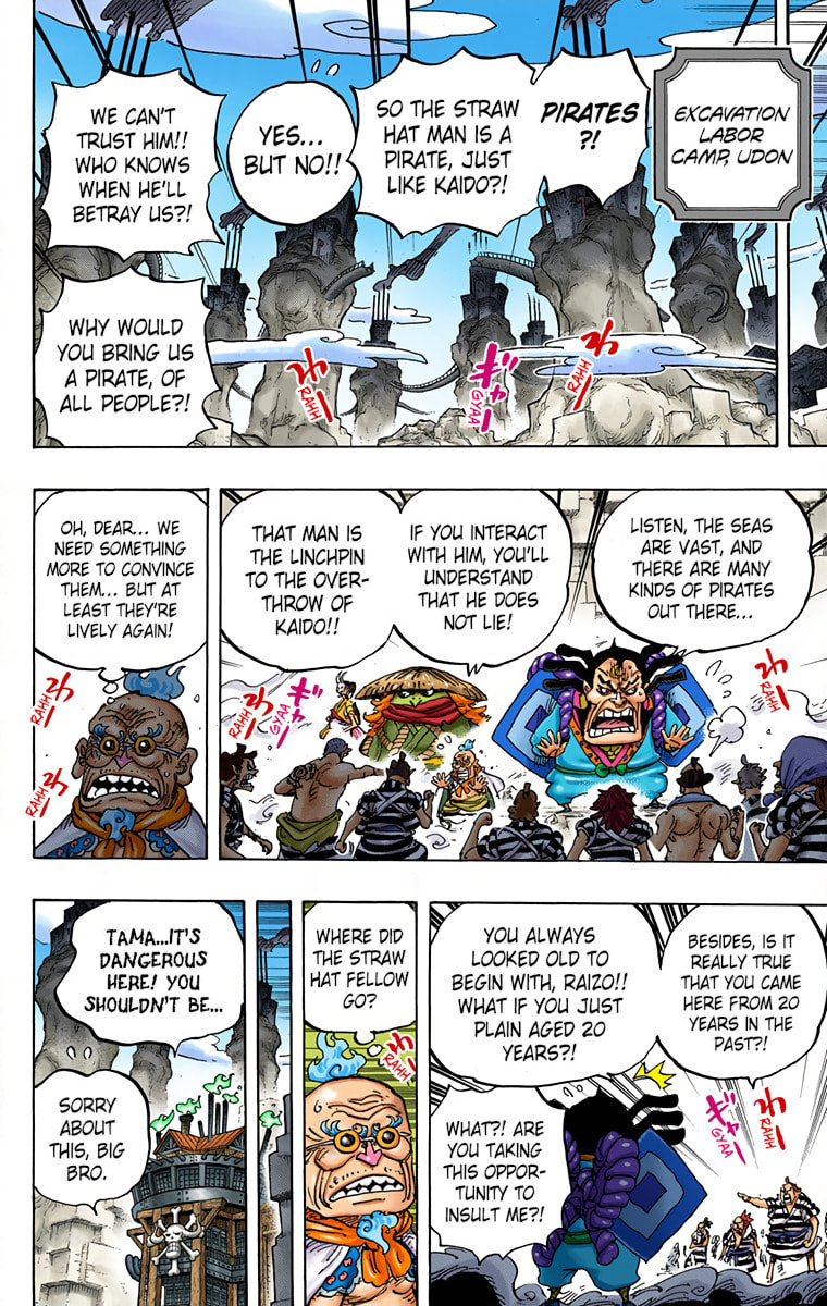 Read One Piece (Colored) chapter 950 image 3 on Lezhin