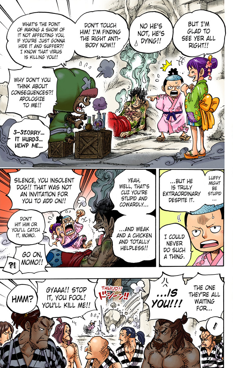 Read One Piece (Colored) chapter 950 image 4 on Lezhin