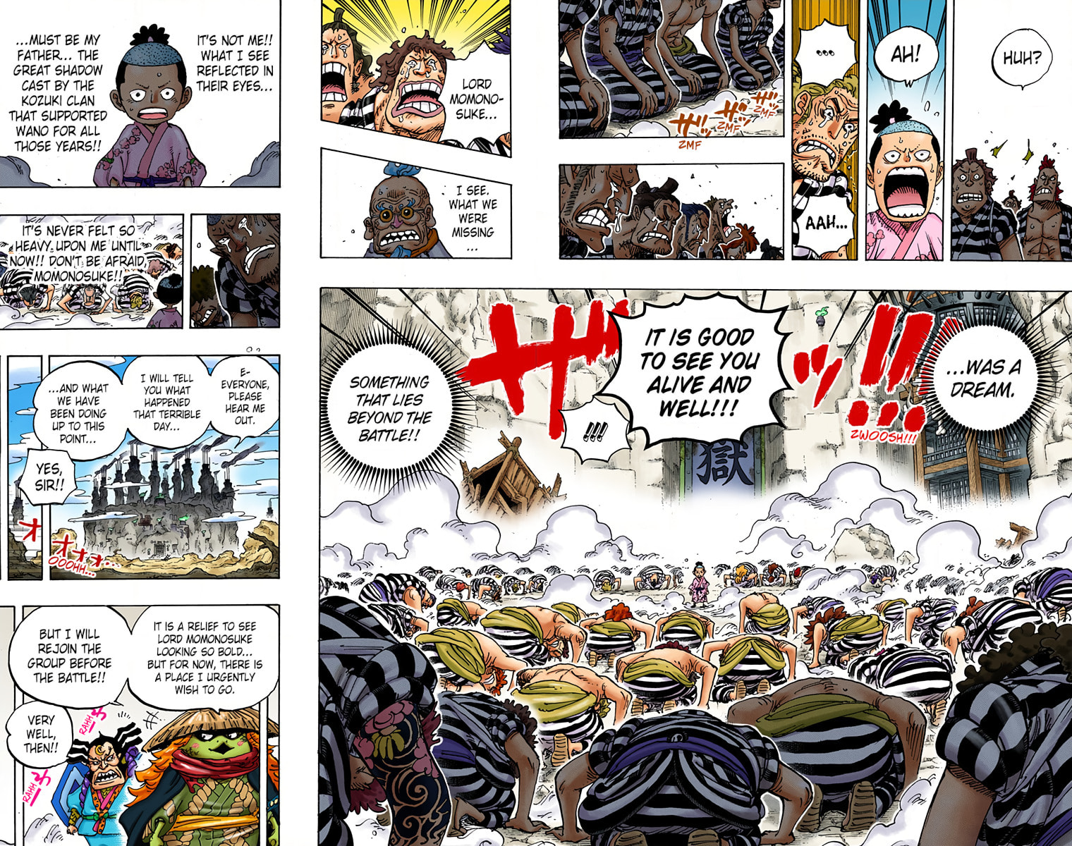 Read One Piece (Colored) chapter 950 image 5 on Lezhin