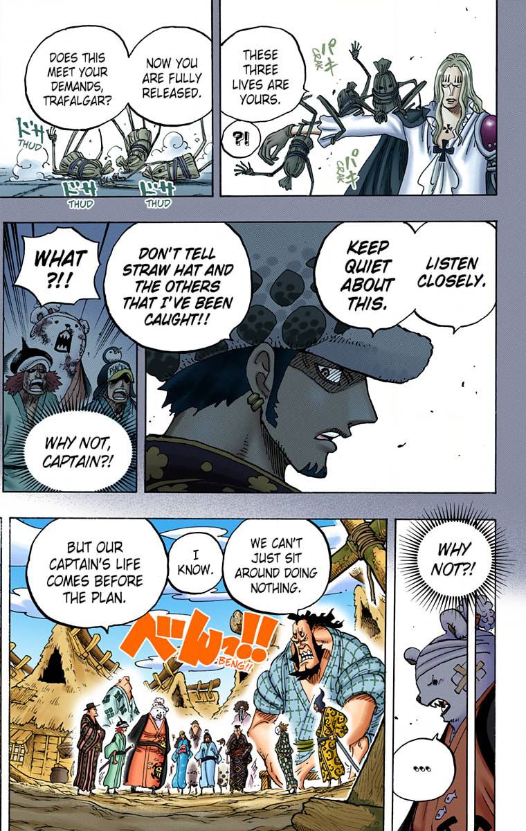 Read One Piece (Colored) chapter 951 image 8 on Lezhin