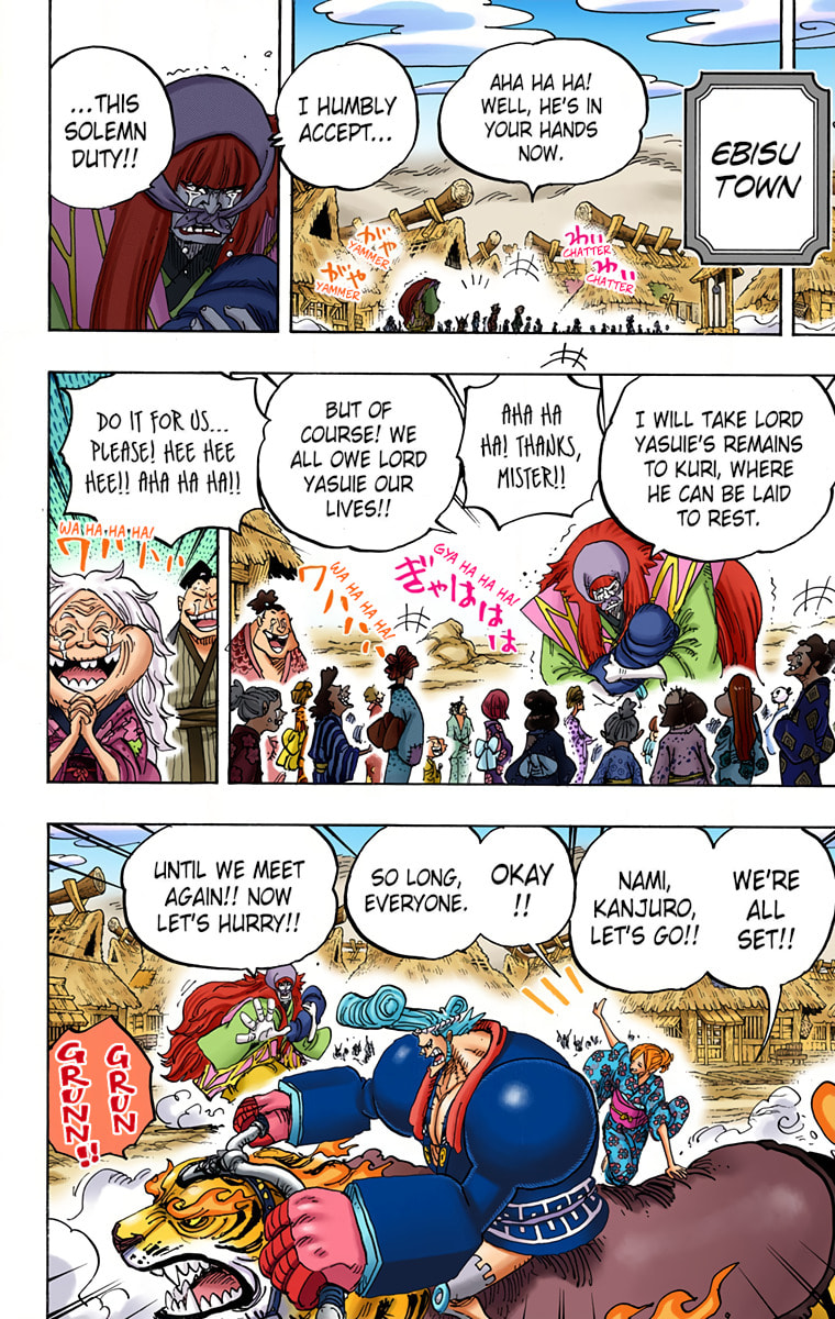 Read One Piece (Colored) chapter 951 image 9 on Lezhin