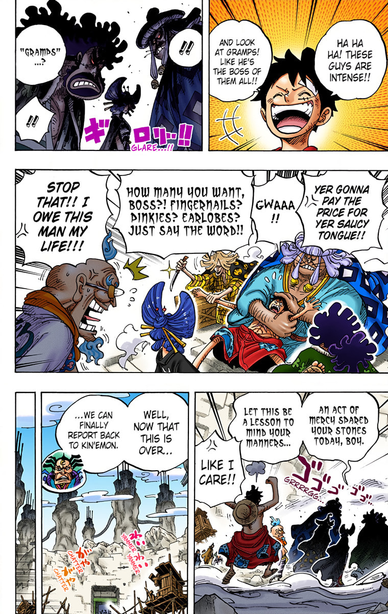 Read One Piece (Colored) chapter 952 image 9 on Lezhin