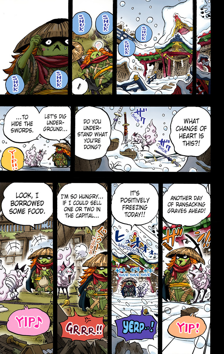 Read One Piece (Colored) chapter 953 image 12 on Lezhin