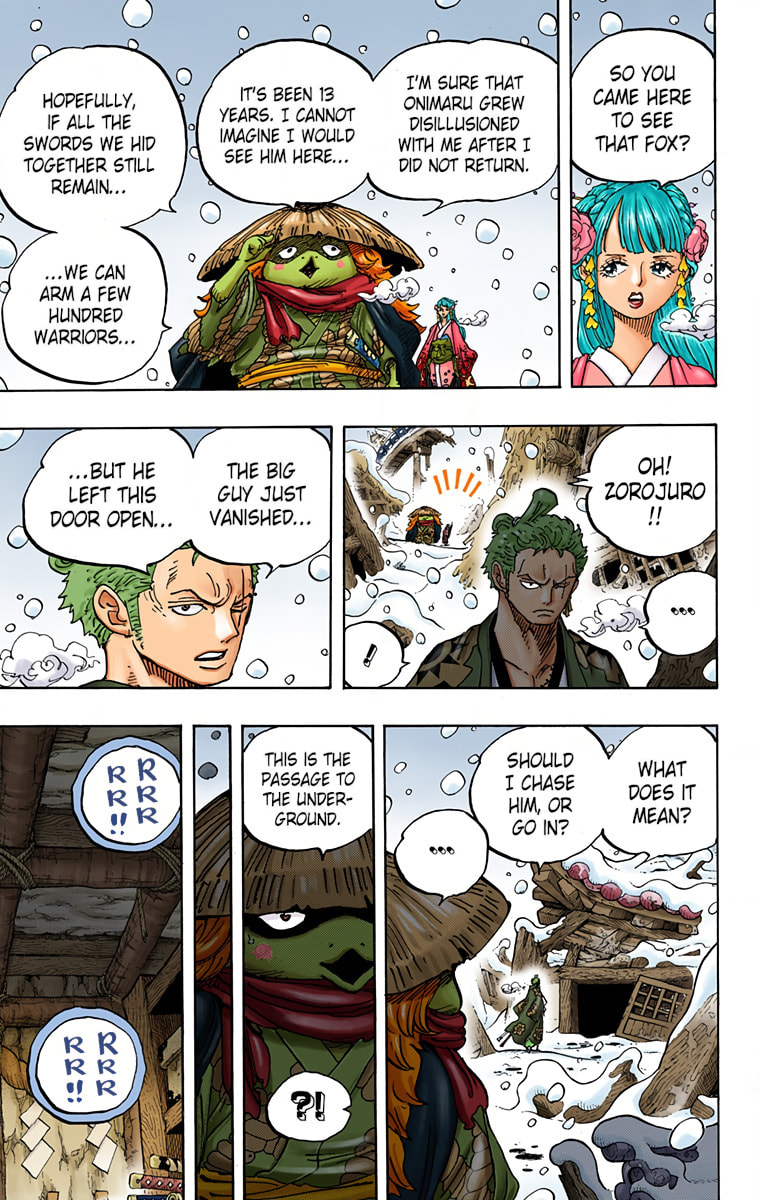 Read One Piece (Colored) chapter 953 image 14 on Lezhin
