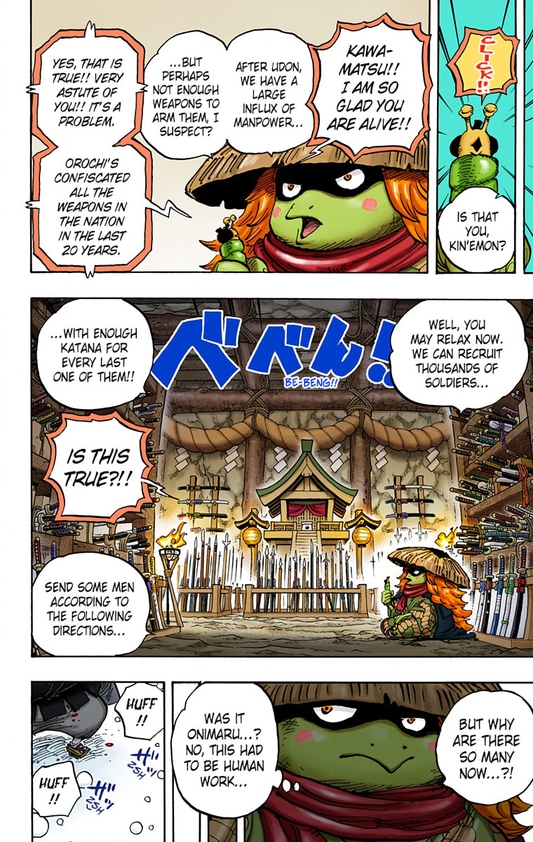 Read One Piece (Colored) chapter 953 image 15 on Lezhin