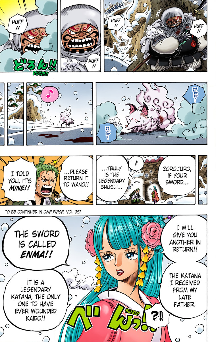 Read One Piece (Colored) chapter 953 image 16 on Lezhin