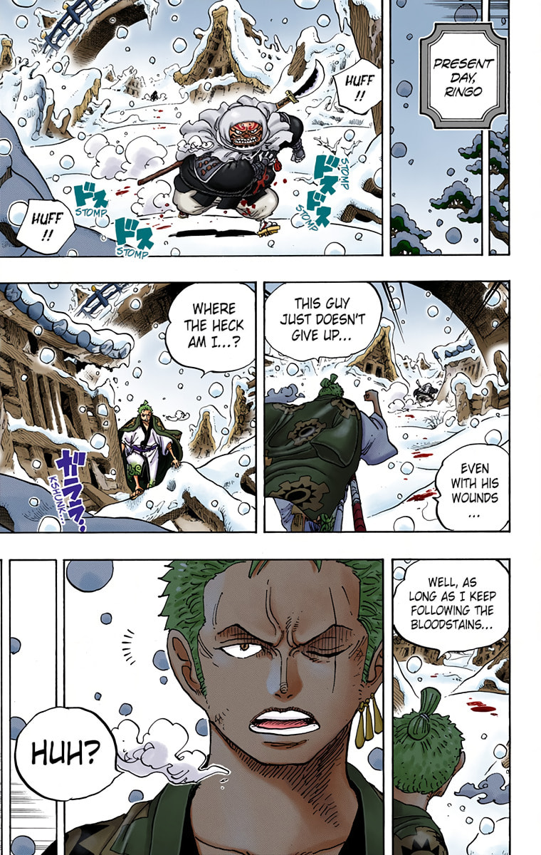 Read One Piece (Colored) chapter 953 image 2 on Lezhin