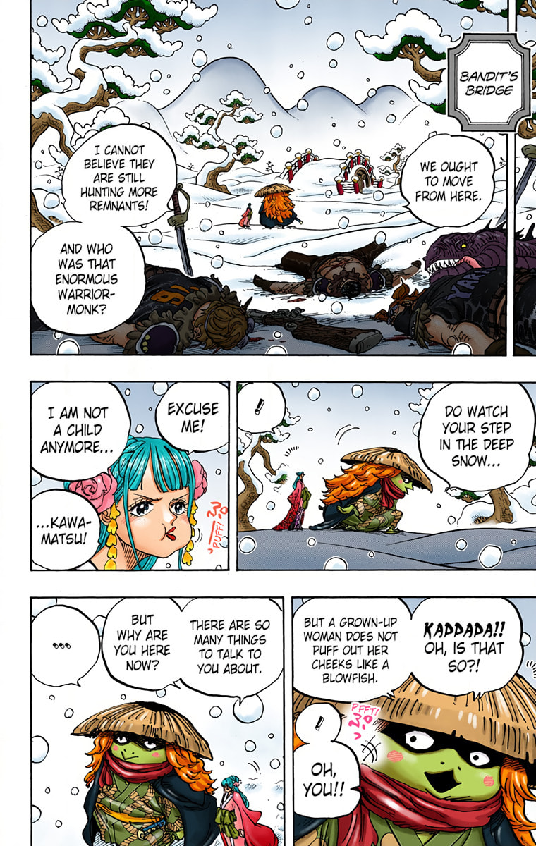 Read One Piece (Colored) chapter 953 image 3 on Lezhin