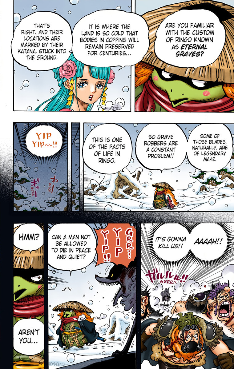 Read One Piece (Colored) chapter 953 image 5 on Lezhin