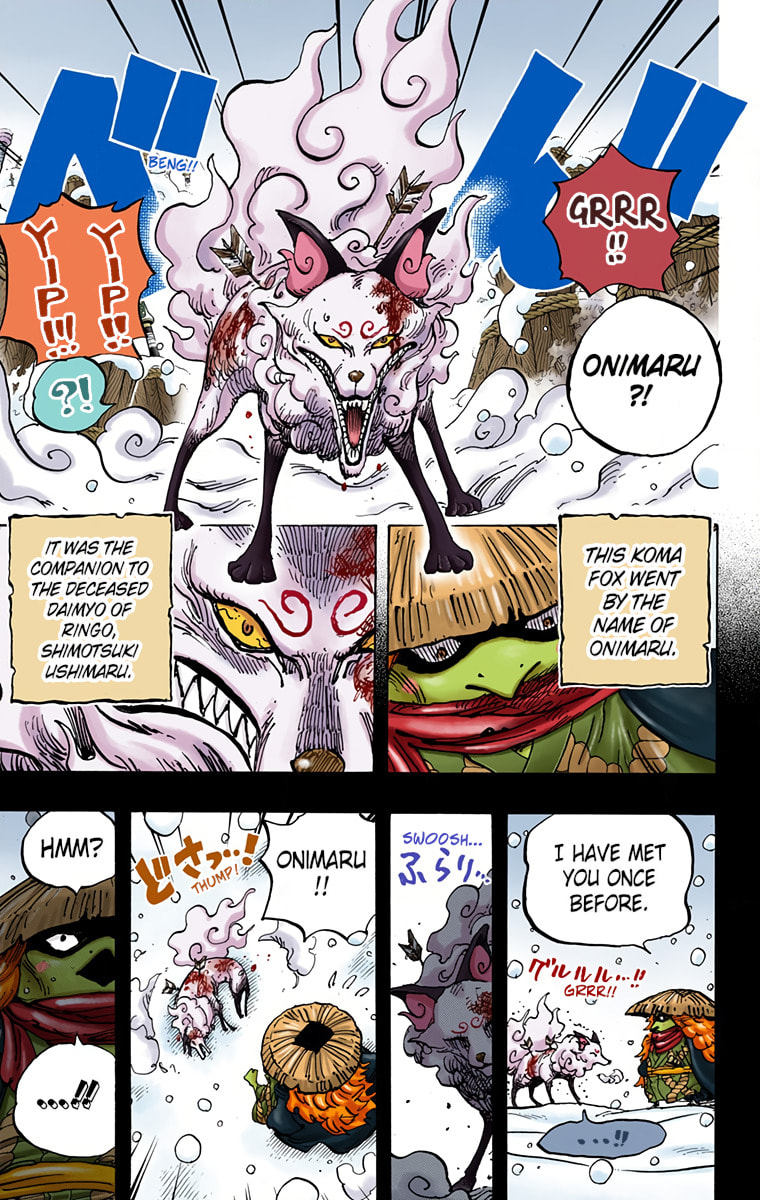 Read One Piece (Colored) chapter 953 image 6 on Lezhin