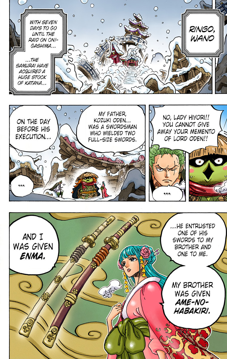 Read One Piece (Colored) chapter 954 image 1 on Lezhin