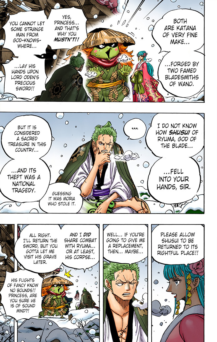 Read One Piece (Colored) chapter 954 image 2 on Lezhin