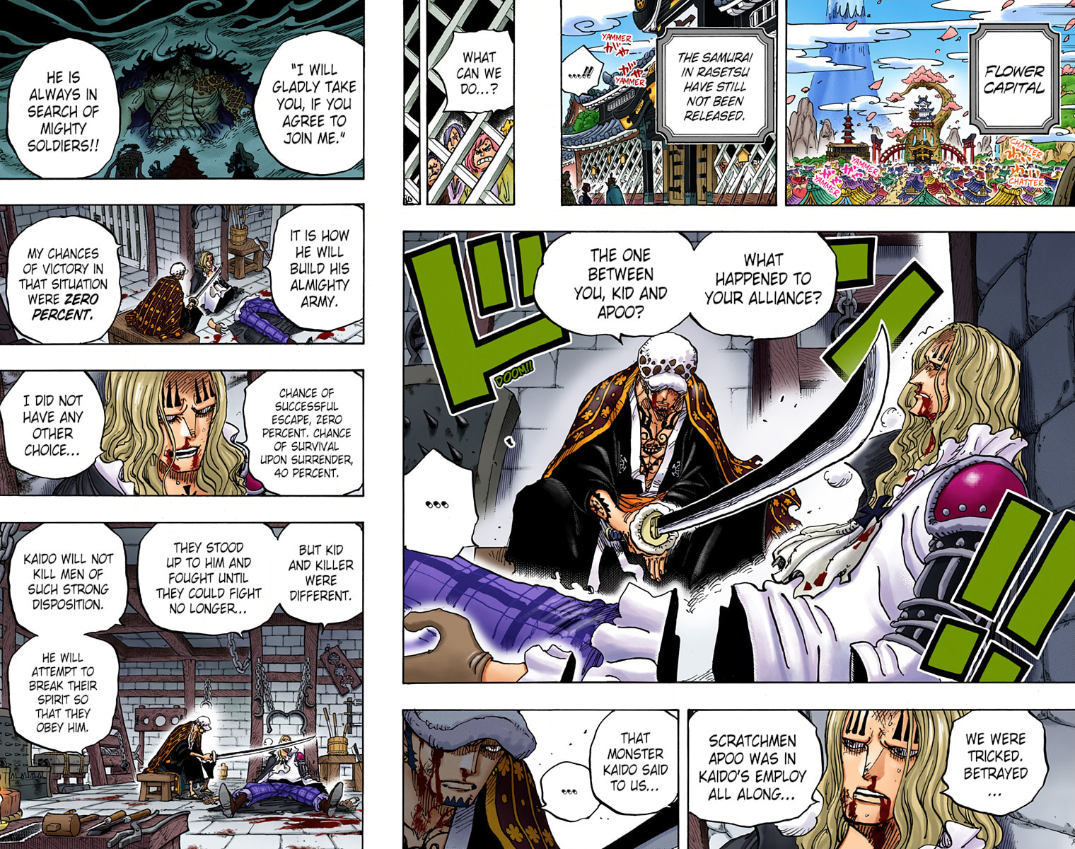 Read One Piece (Colored) chapter 954 image 3 on Lezhin