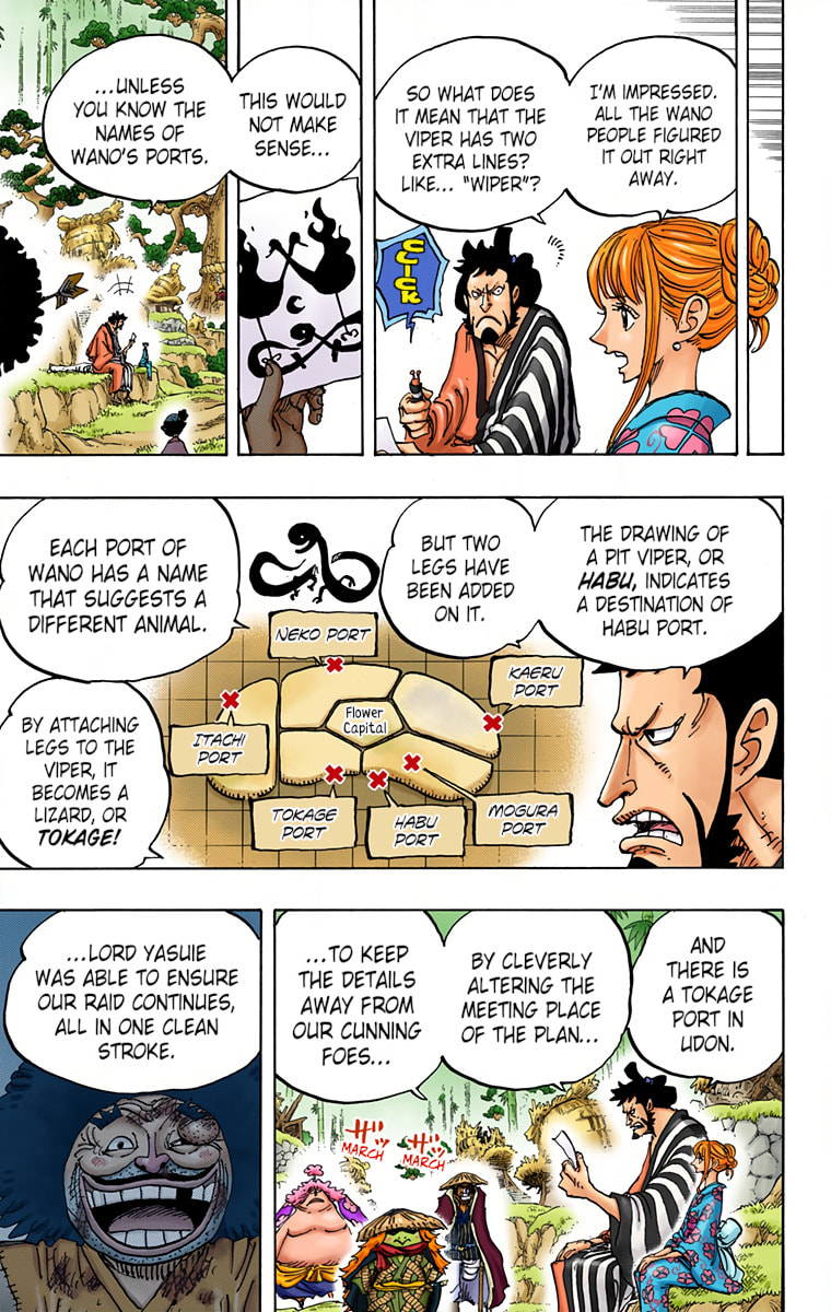 Read One Piece (Colored) chapter 954 image 7 on Lezhin