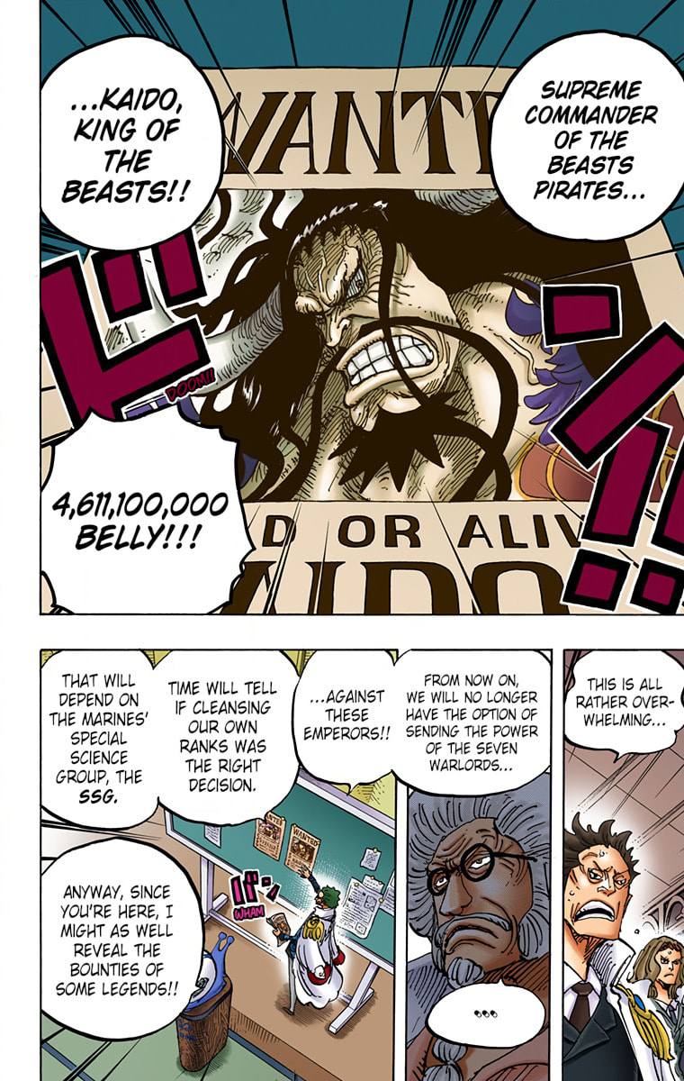 Read One Piece (Colored) chapter 957 image 15 on Lezhin