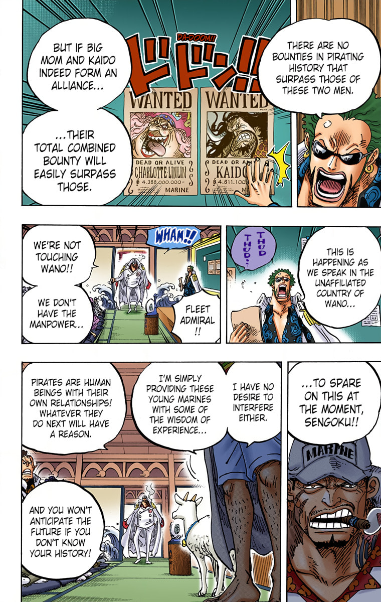 Read One Piece (Colored) chapter 957 image 17 on Lezhin
