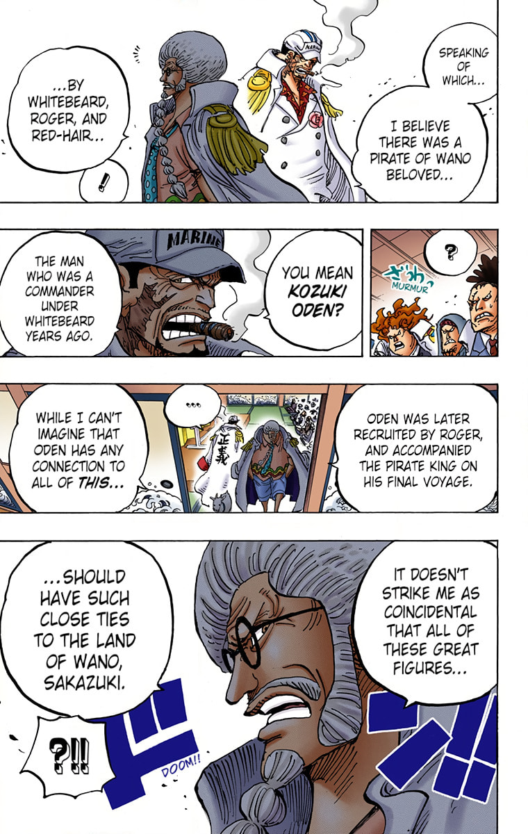 Read One Piece (Colored) chapter 957 image 18 on Lezhin