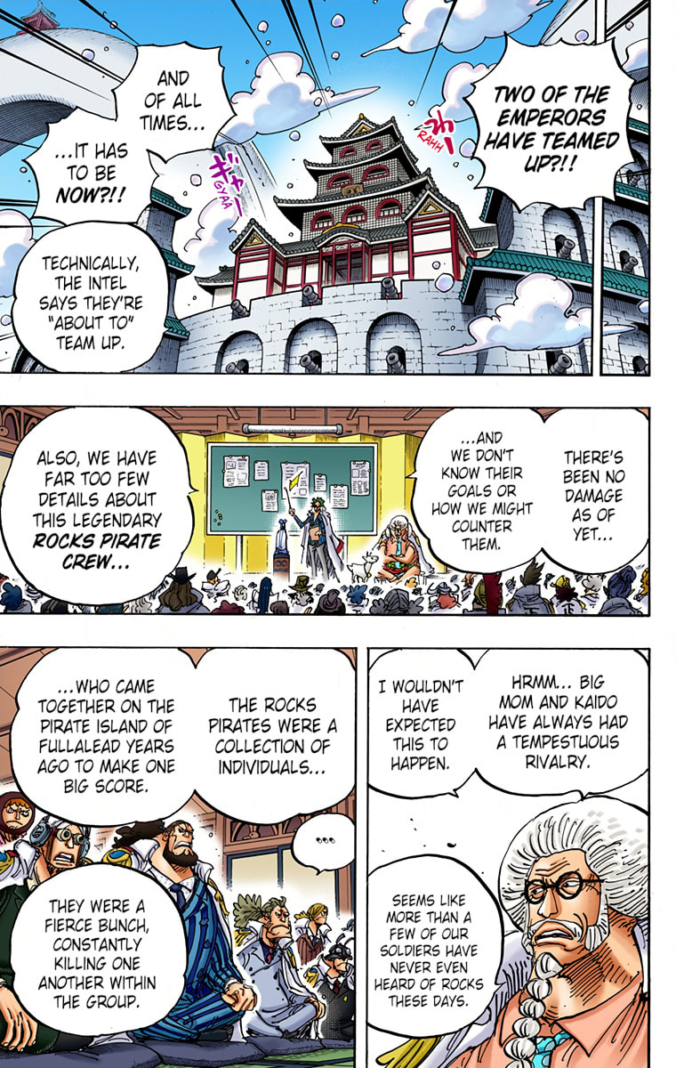 Read One Piece (Colored) chapter 957 image 4 on Lezhin