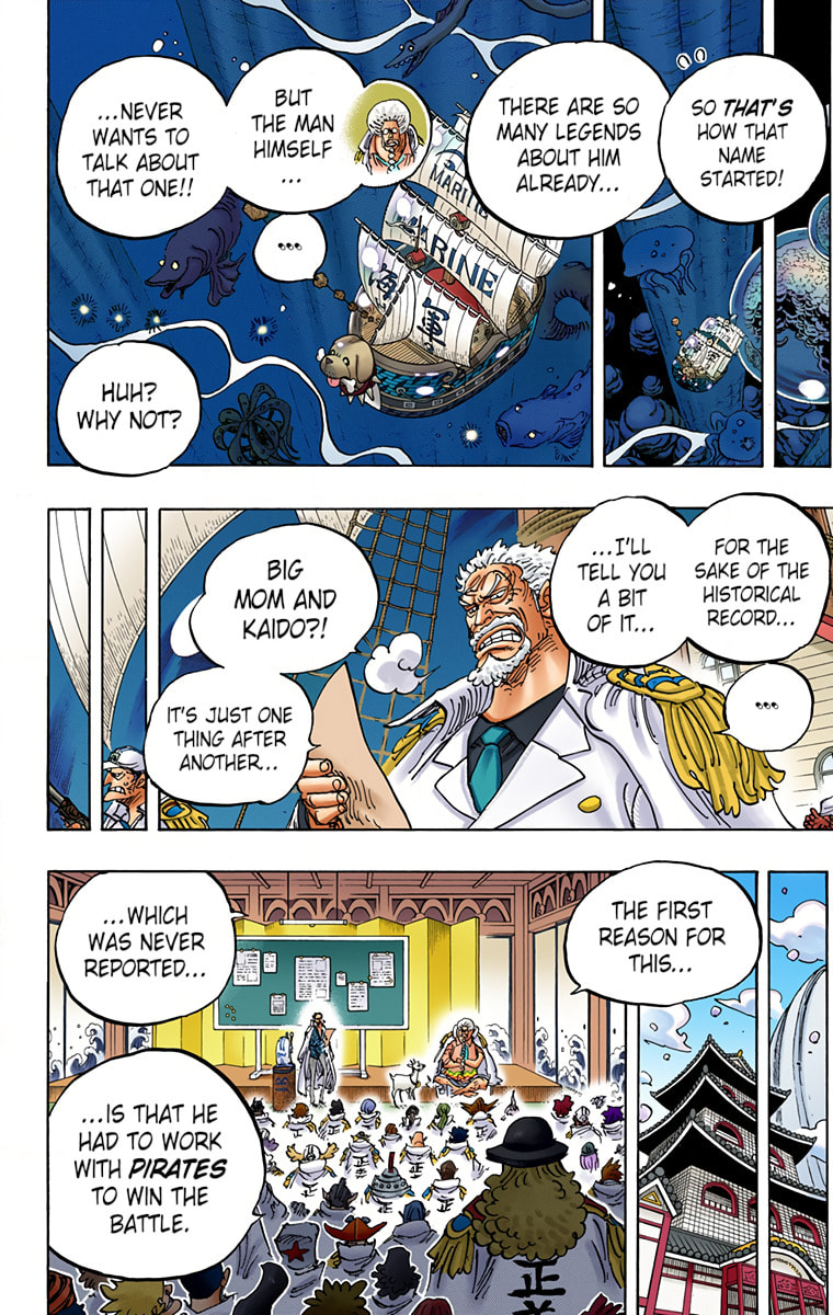 Read One Piece (Colored) chapter 957 image 7 on Lezhin