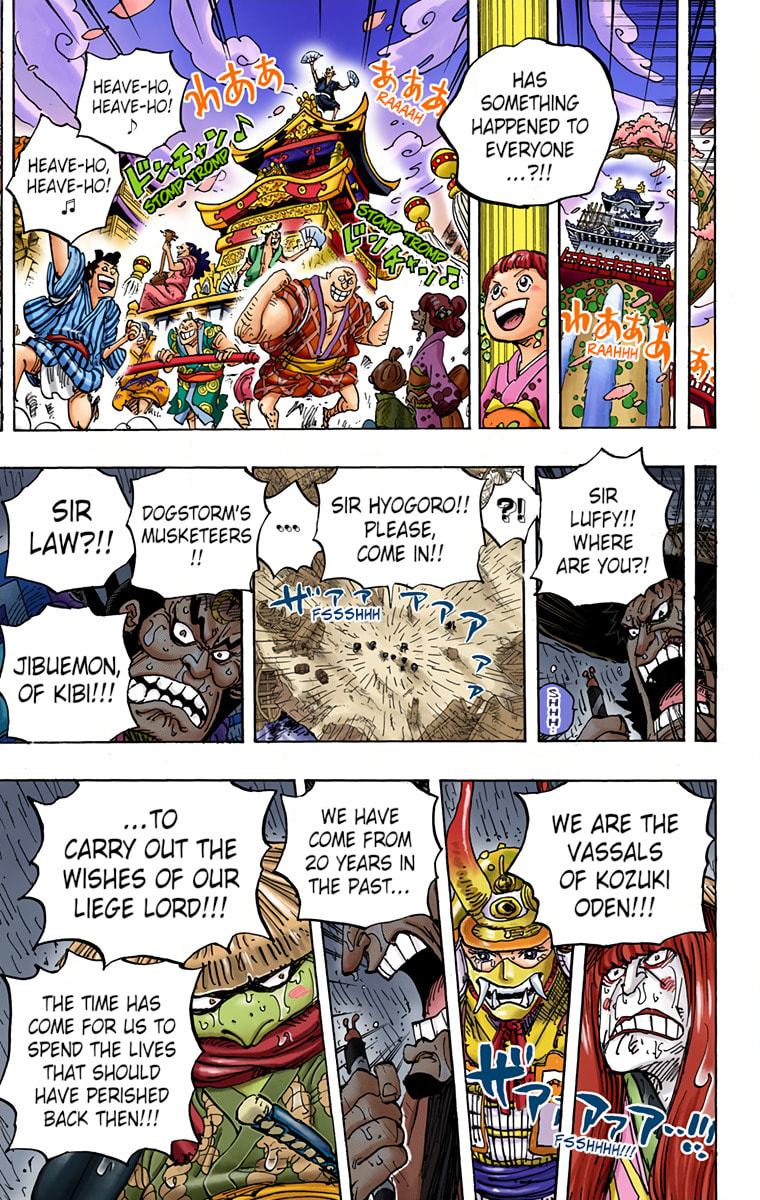 Read One Piece (Colored) chapter 958 image 10 on Lezhin