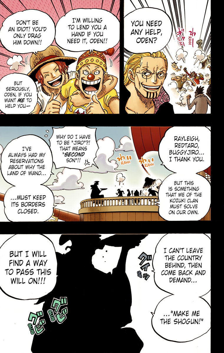 Read One Piece (Colored) chapter 958 image 2 on Lezhin