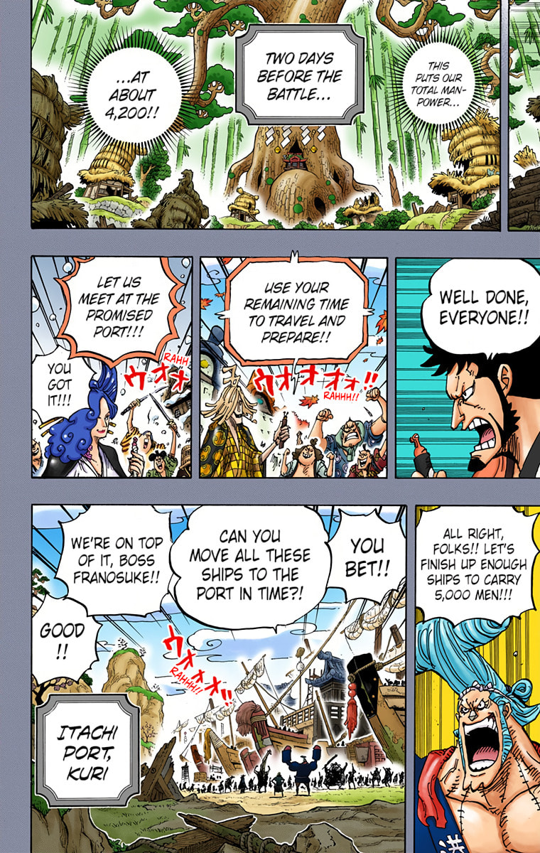 Read One Piece (Colored) chapter 959 image 1 on Lezhin