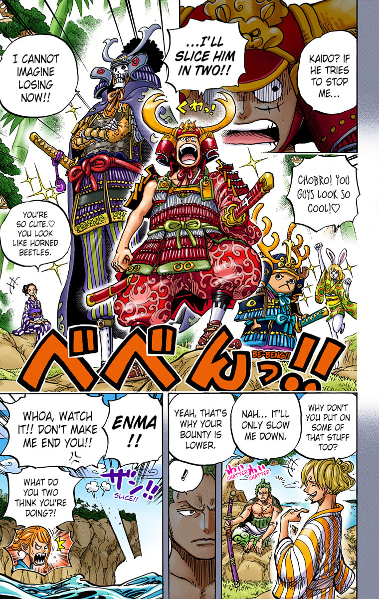 Read One Piece (Colored) chapter 959 image 4 on Lezhin