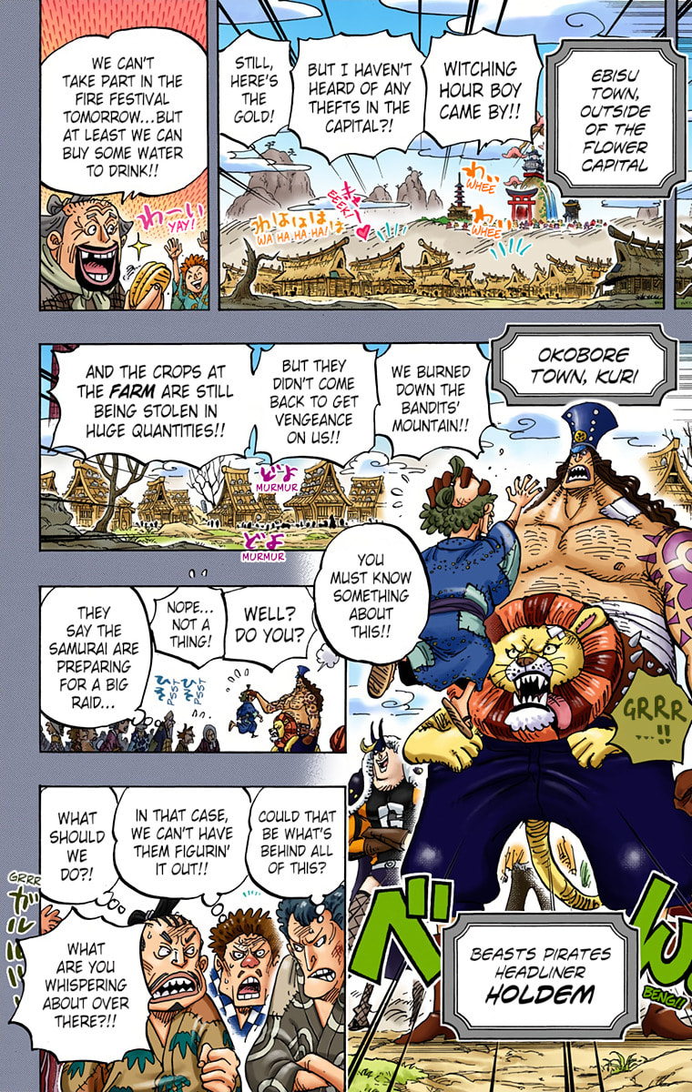 Read One Piece (Colored) chapter 959 image 7 on Lezhin