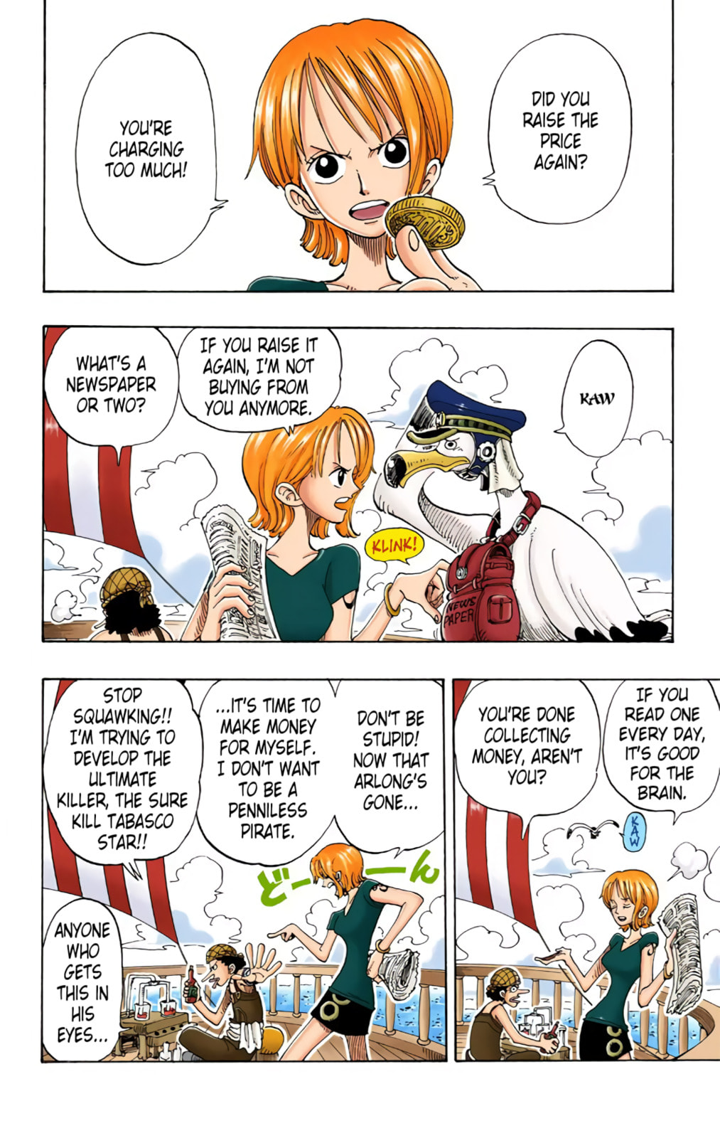 Read One Piece (Colored) chapter 96 image 1 on Lezhin