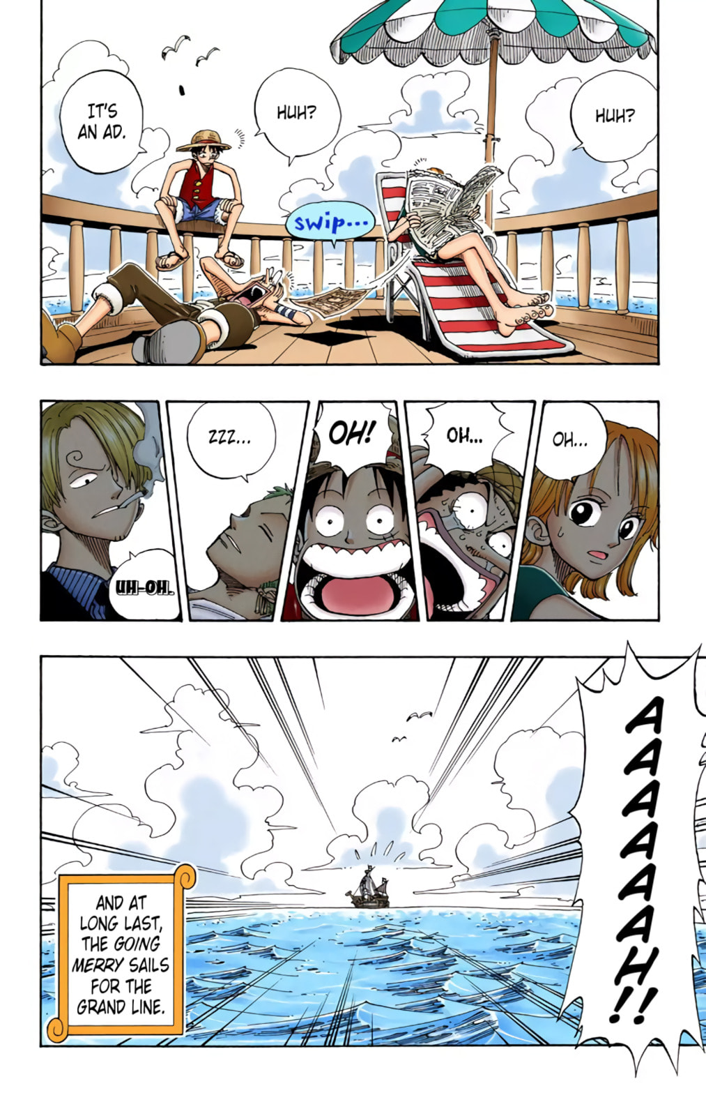 Read One Piece (Colored) chapter 96 image 3 on Lezhin