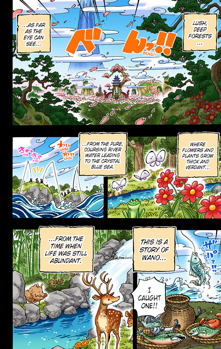 Read One Piece (Colored) chapter 960 image 1 on Lezhin