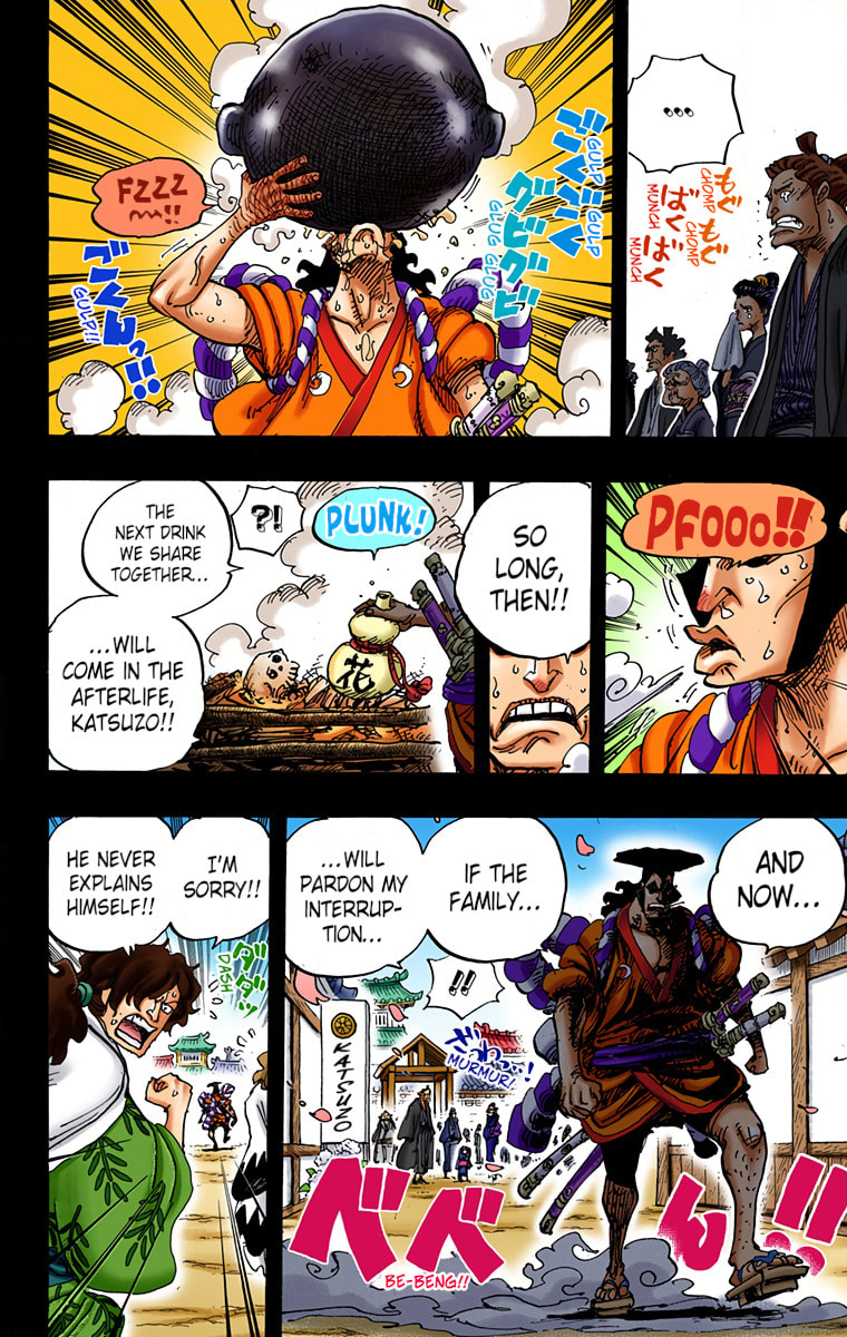 Read One Piece (Colored) chapter 960 image 12 on Lezhin